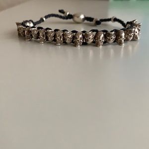 Links of London skull bracelet